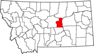 Petroleum County on Montana Map