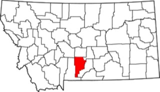 Sweet Grass County on Montana Map