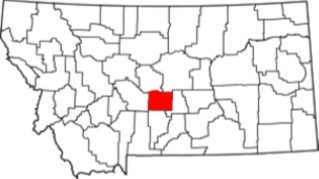 Wheatland County on Montana Map